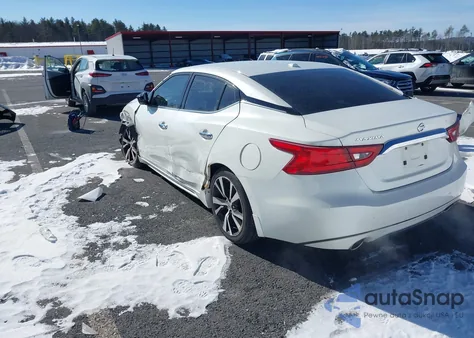 2017 Nissan Maxima 3.5 S z USA, uszkodzony, nr VIN 1N4AA6AP6HC384544